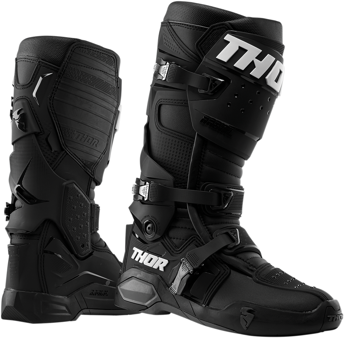 Thor Mens Pair Radial Off road Riding Dirt Bike Motocross MX Racing Boots