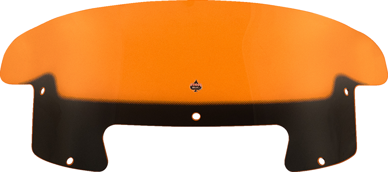 Klock Werks 8" Orange Kolor Flare Windshield 2020-2025 Indian Challenger Pursuit