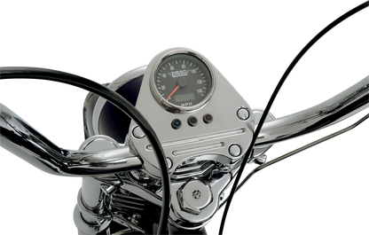 Drag Specialties Programmable 2.4" Mini Electronic Black Face Speedometer Harley