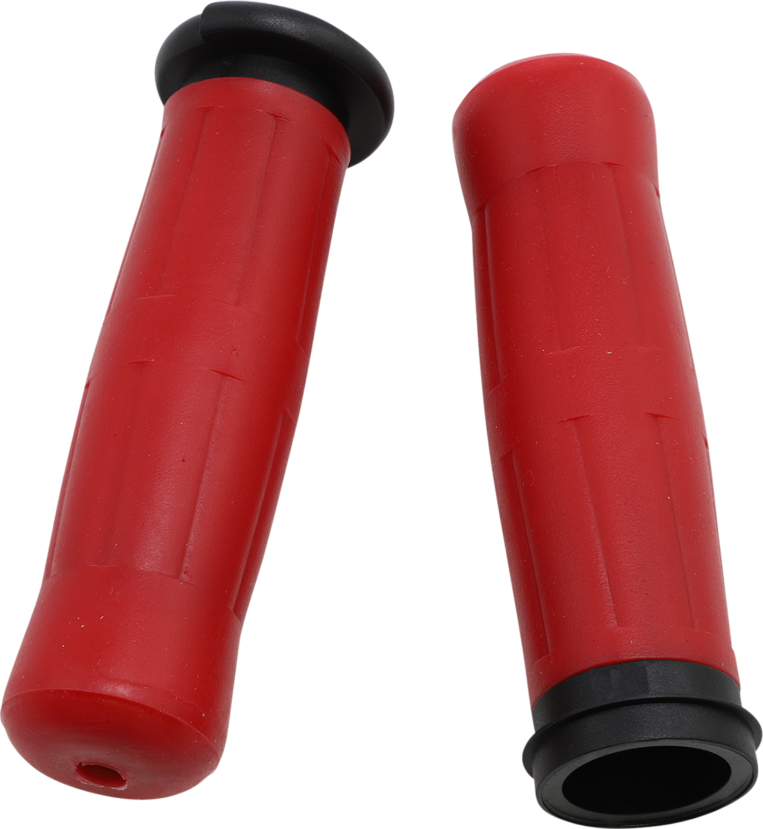 Avon Old School Red TBW 1" Motorcycle Handlebar Grips 2008-2024 Harley Touring