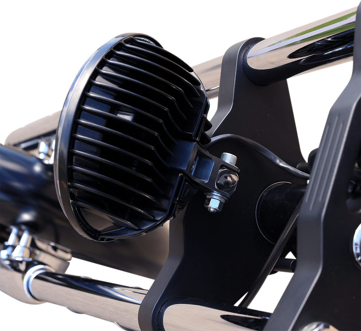 Custom Dynamics 7" Probeam Adaptive Pedestal Mount LED Motorcycle Headlight