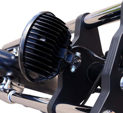 Custom Dynamics 7" Probeam Adaptive Pedestal Mount LED Motorcycle Headlight
