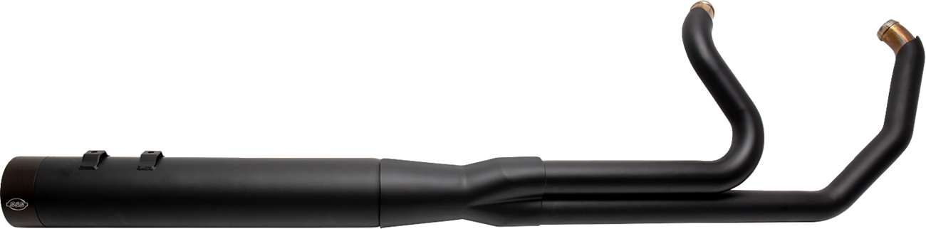 S&S Sidewinder Black 2-1 Exhaust System fits 2007-2016 Harley Touring FLHR FLTR