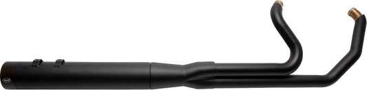S&S Sidewinder Black 2-1 Exhaust System fits 2007-2016 Harley Touring FLHR FLTR