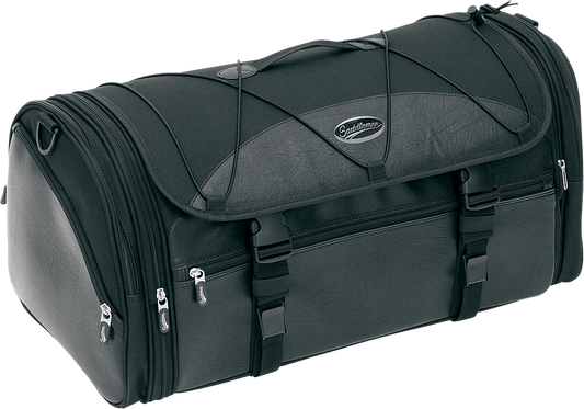 Saddlemen Deluxe Rear Universal Motorcycle Tour Pak Rack Luggage Bag Harley