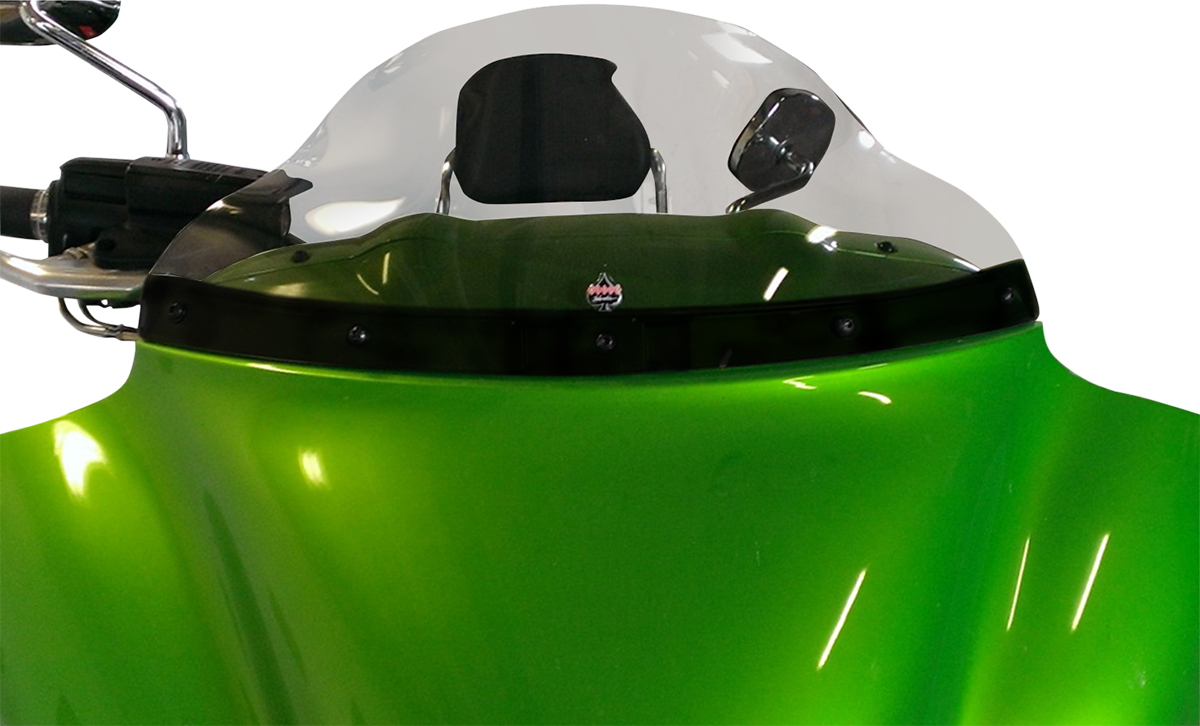 Klock Werks 9" Tint Flare Front Fairing Windshield 2009-2014 Kawasaki Vulcan