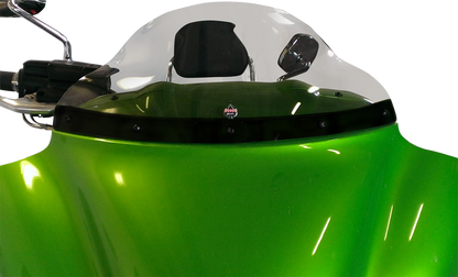 Klock Werks 9" Tint Flare Front Fairing Windshield 2009-2014 Kawasaki Vulcan