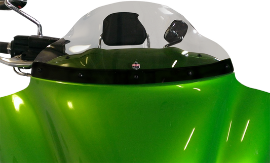 Klock Werks 9" Tint Flare Front Fairing Windshield 2009-2014 Kawasaki Vulcan