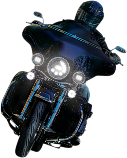 Custom Dynamics ProBEAM Adaptive Motorcycle Headlight 1994-2013 Harley Touring