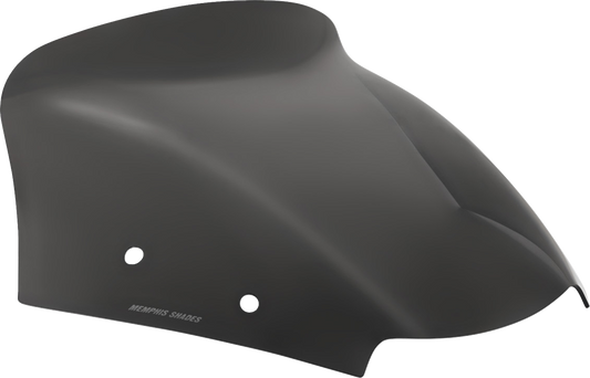 Memphis Shades 6" Dark Smoke Spoiler Windshield fits 2023-2026 Harley Road Glide