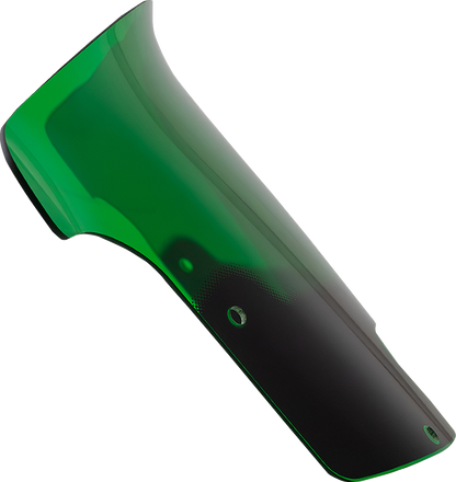Klock Werks 9" Green Flare Windshield fits 2025-2026 Indian Powerplus Models