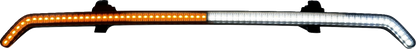 Custom Dynamics Smoke Center Fairing Vent Trim LED Light 23-25 Harley Road Glide