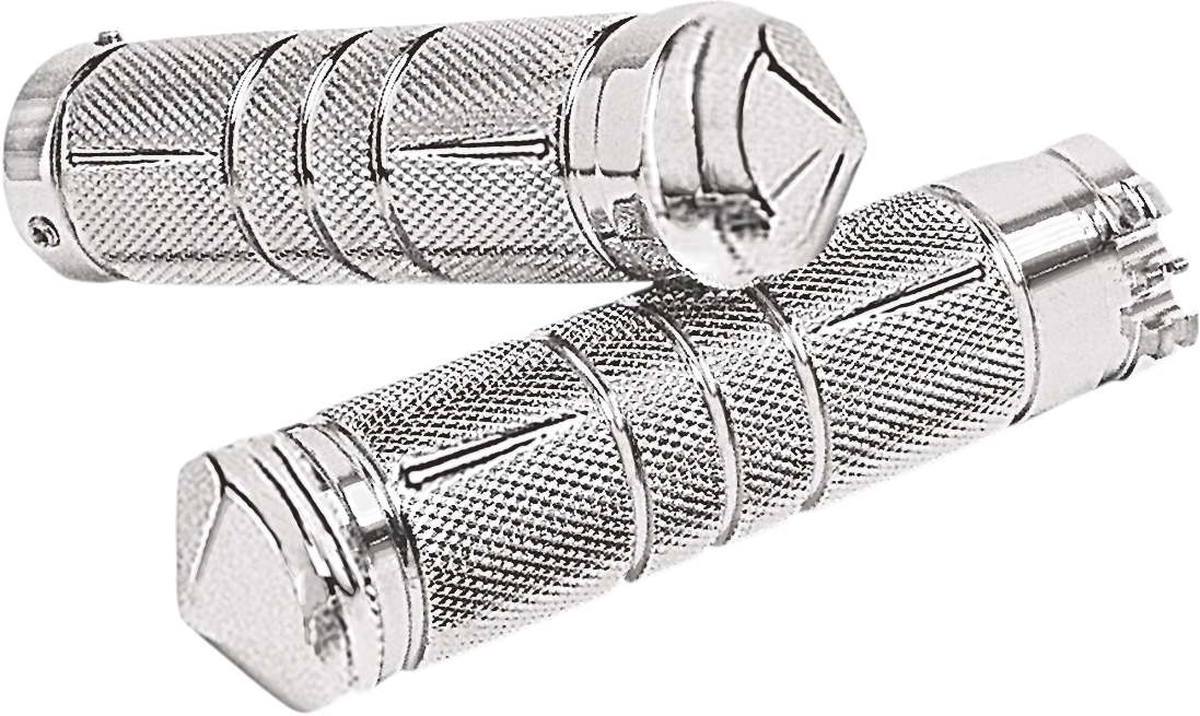 Accutronix Knurled 1" Hand Grips fits 1980-2021 Harley Dyna Touring Softail XL