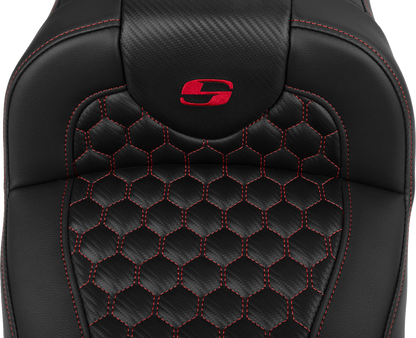 Saddlemen Roadsofa Extended Honeycomb Seat & Backrest for 2023-25 Harley Touring
