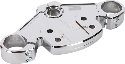Thrashin Supply Chrome Top Triple Tree for 2024 Harley Road Glide TSC-2921-3