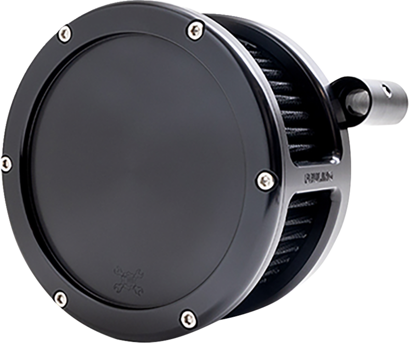 Feuling BA Series Solid Black Air Filter Kit fits 1999-2017 Harley Touring Dyna