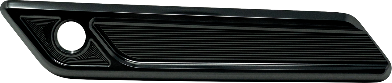 Kodlin Gloss Black Slant Saddlebag Latch Covers fits 2023-2025 Harley Touring