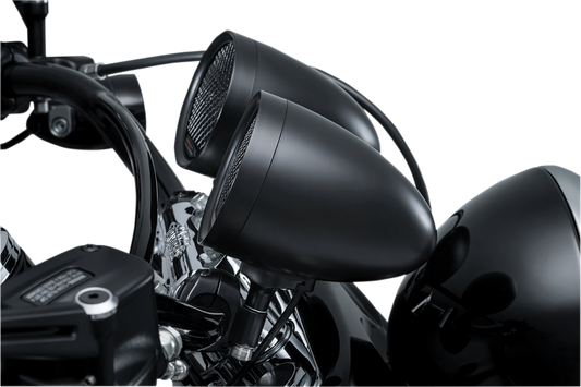 Kuryakyn Road Thunder MXT 7/8" & 1" Handlebar Speaker Kit Harley Davidson