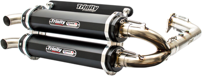 Trinity Racing 1-2 Stage 5 UTV Exhaust for 2016-21 Polaris RZR XP Turbo 1000 ESP