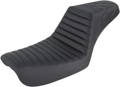 Saddlemen Step Up Tuck n Roll Seat 2004-2005 Harley Dyna Super Glide Low Rider