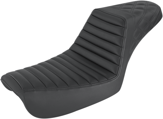 Saddlemen Step Up Tuck n Roll Seat 2004-2005 Harley Dyna Super Glide Low Rider
