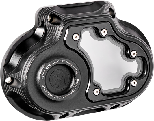 Performance Machine Black Ops Transmission Side Cover 2018-2020 Harley Softail