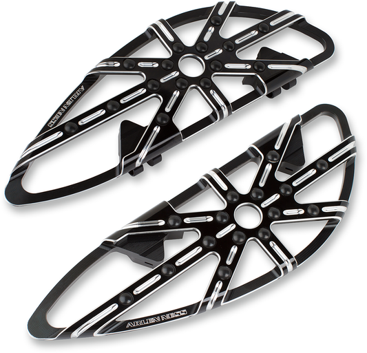 Arlen Ness 10 Gauge Driver Floorboards for 1980-2024 Harley Softail Touring FLHX
