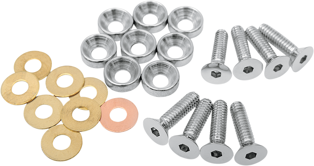 Colony Rocker Cover Screw Kit for 1984-1999 Harley Touring Softail Dyna Evo