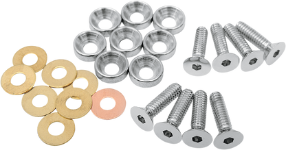 Colony Rocker Cover Screw Kit for 1984-1999 Harley Touring Softail Dyna Evo