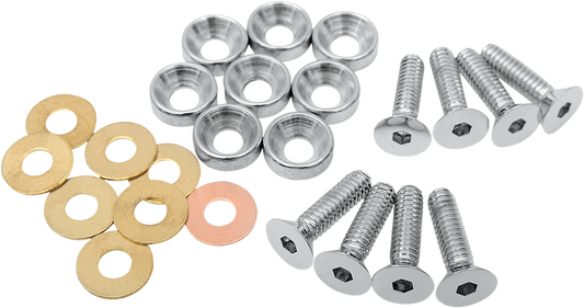 Colony Rocker Cover Screw Kit for 1984-1999 Harley Touring Softail Dyna Evo