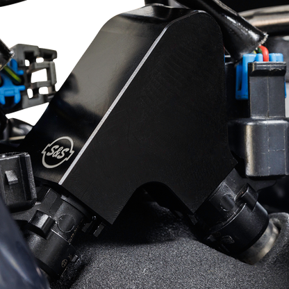 S&S Replacement Billet Fuel Rail Kit for 2018-2024 Harley Softail M8 160-0287