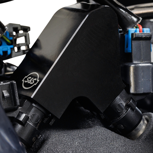 S&S Replacement Billet Fuel Rail Kit for 2018-2024 Harley Softail M8 160-0287