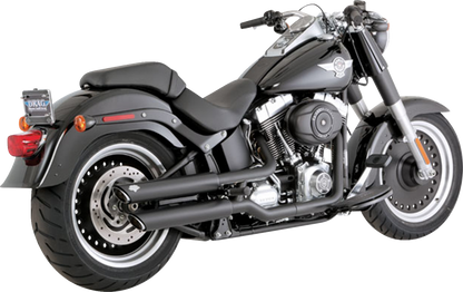 Vance & Hines Twin Slash 3" PCX Mufflers fits 2010-2017 Harley Softail Fat Boy
