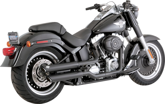 Vance & Hines Twin Slash 3" PCX Mufflers fits 2010-2017 Harley Softail Fat Boy