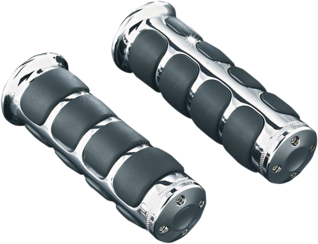 Kuryakyn ISO 1" Handlebar Hand Grips 1975-2017 Honda Gold Wing GL1200 Aspencade