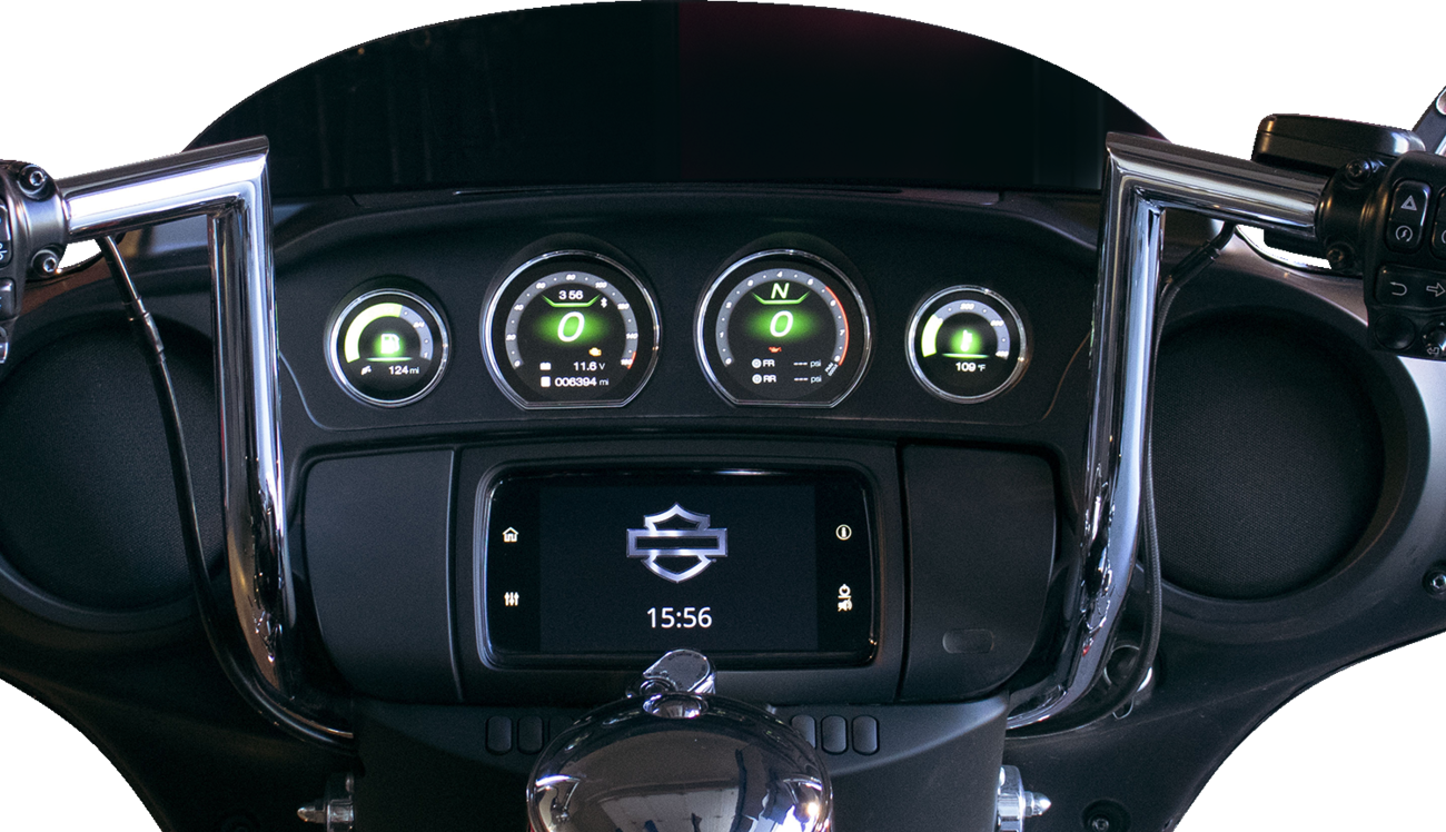Koso HD-03X TFT Electronic Multi-Function Gauge Set for 2014-2023 Harley Touring