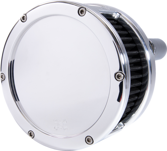 Feuling BA Series Solid Chrome Air Cleaner Kit 2017-2024 Harley Touring Softail