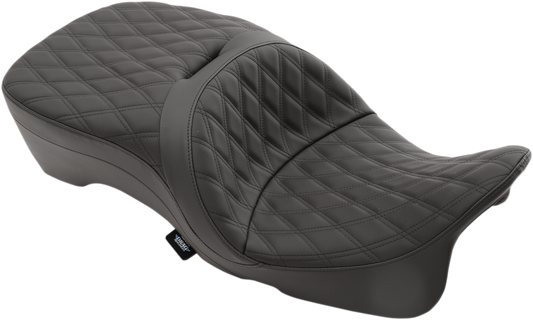 Drag Specialties Diamond Stitched Seat 2008-24 Harley Touring FLHXS FLTRU FLTRX
