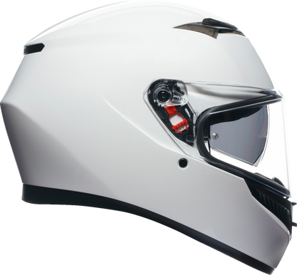 AGV K3 Seta White Unisex Adult Motorcycle Street Riding Full Face Helmet