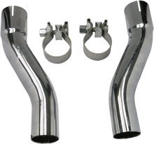 Bassani Chrome Exhaust Muffler Adapter Kit 2009-2016 Harley Trike FLHX FLHTCUTG