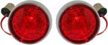 Custom Dynamics Probeam 1157 Red Rear LED Turn Signal Inserts 2007-2024 Harley