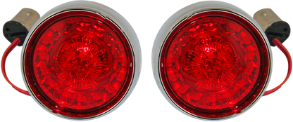 Custom Dynamics Probeam 1157 Red Rear LED Turn Signal Inserts 2007-2024 Harley