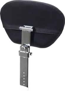 Mustang Deluxe Tour Black Diamond Driver Backrest for 2023-2026 Harley Touring