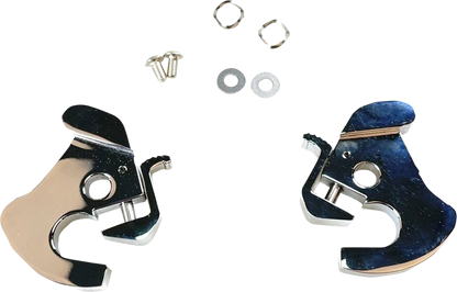 Drag Specialties Detachable Sissy Bar Sideplate Latch Kit for Harley Davidson