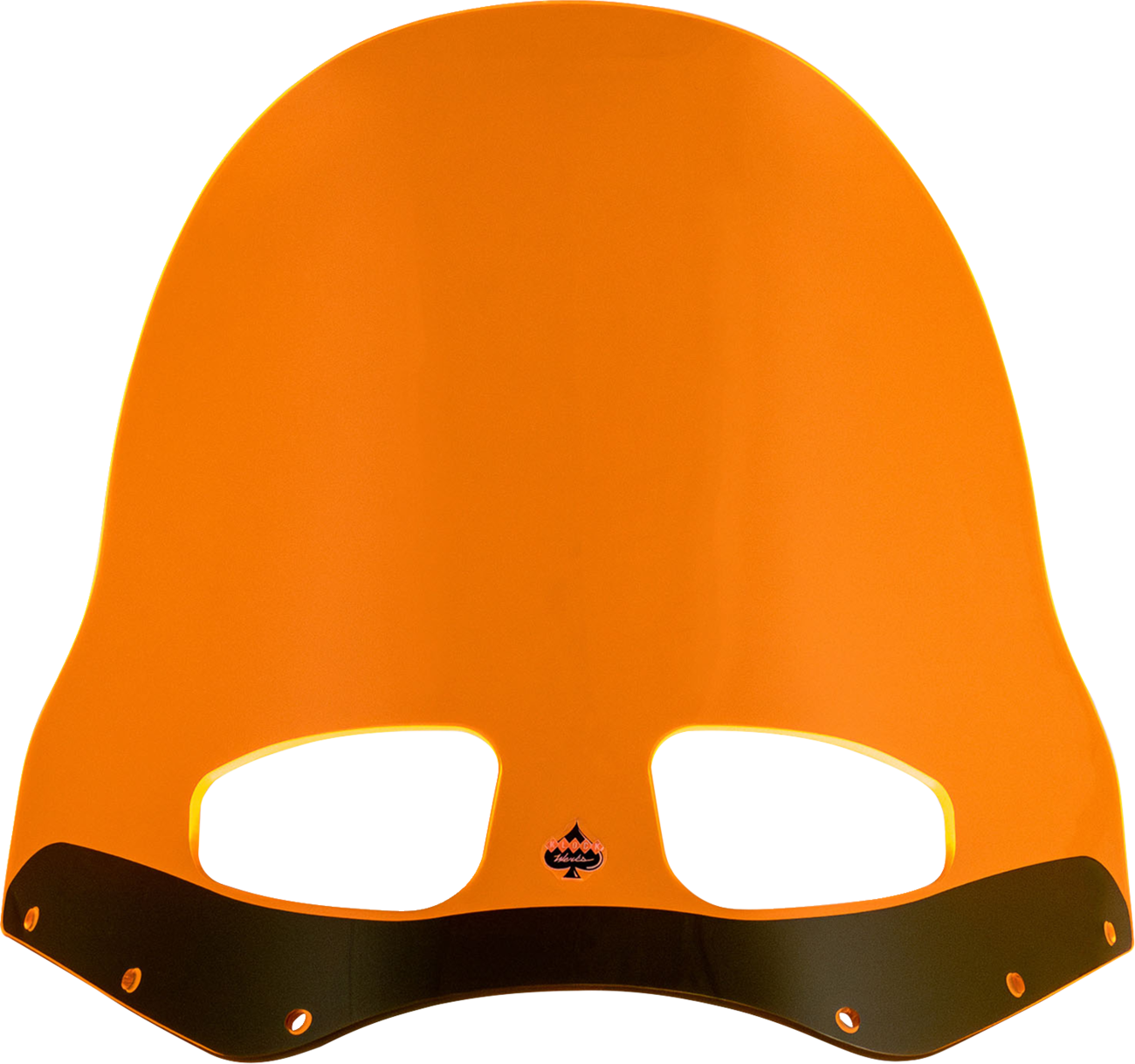 Klock Werks 15" Flare Orange Ice Road Warrior Fairing Motorcycle Windshield
