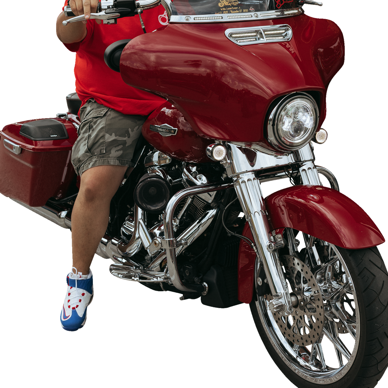 Custom Dynamics Genesis 4 LED Batwing Fairing Vent 2014-2024 Harley Touring