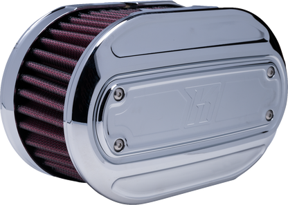 Kodlin USA Chrome Oval Air Cleaner Filter Kit for 2023-2024 Harley Touring