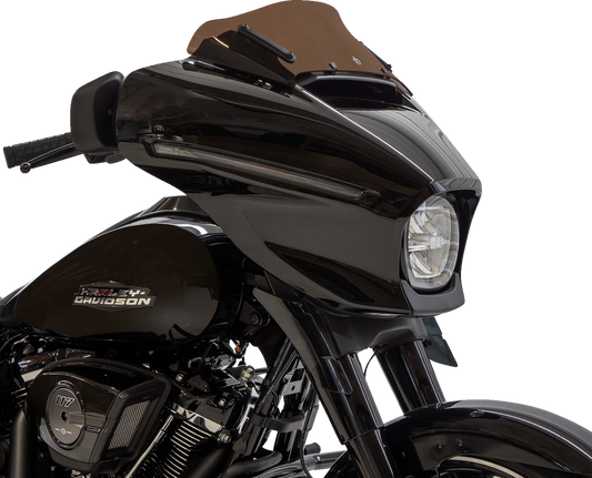 Klock Werks Kolor Flare 6.5" Bronze Windshield for 2023-2025 Harley Street Glide