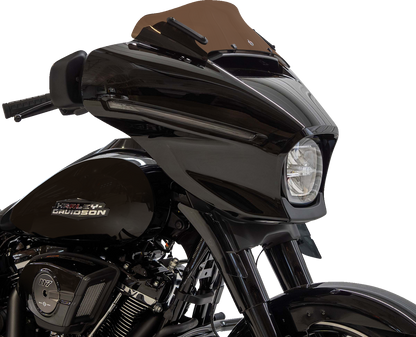 Klock Werks Kolor Flare 6.5" Bronze Windshield fits 2023-25 Harley Street Glide