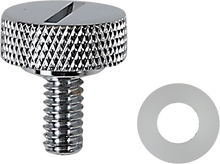 Drag Specialties Chrome 1/4-20 Seat to Fender Mount Knob Bolt Harley Davidson